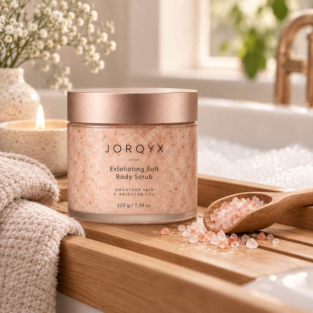 JORQYX Exfoliating Salt Body Scrub