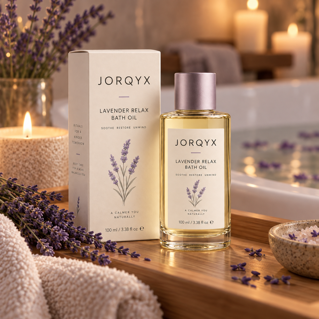 JORQYX Lavender Relax Bath Oil